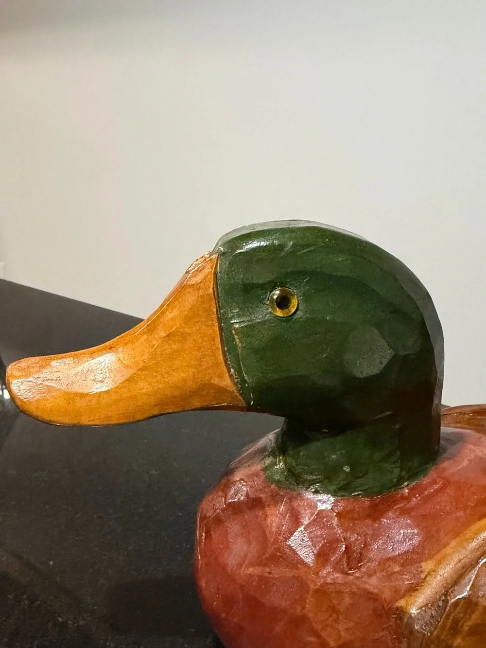 Wooden Carved Duck
